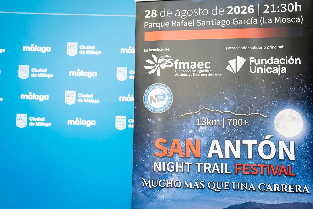 Cartel de presentación de la I San Antón Trail Night