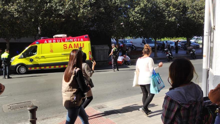 Herida una joven de 24 años al ser atropellada por un autobús en Alicante