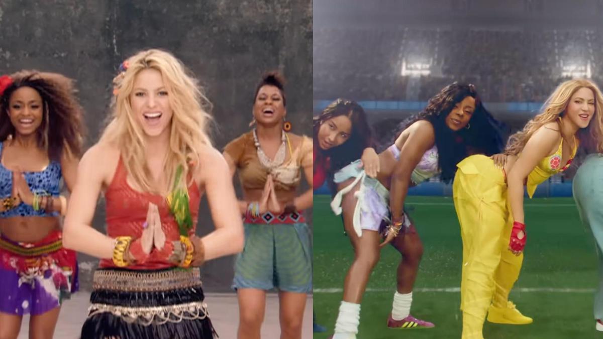 'Waka Waka' y 'Dai Dai', hits de Shakira en el Mundial de Fútbol en 2010 y 2026