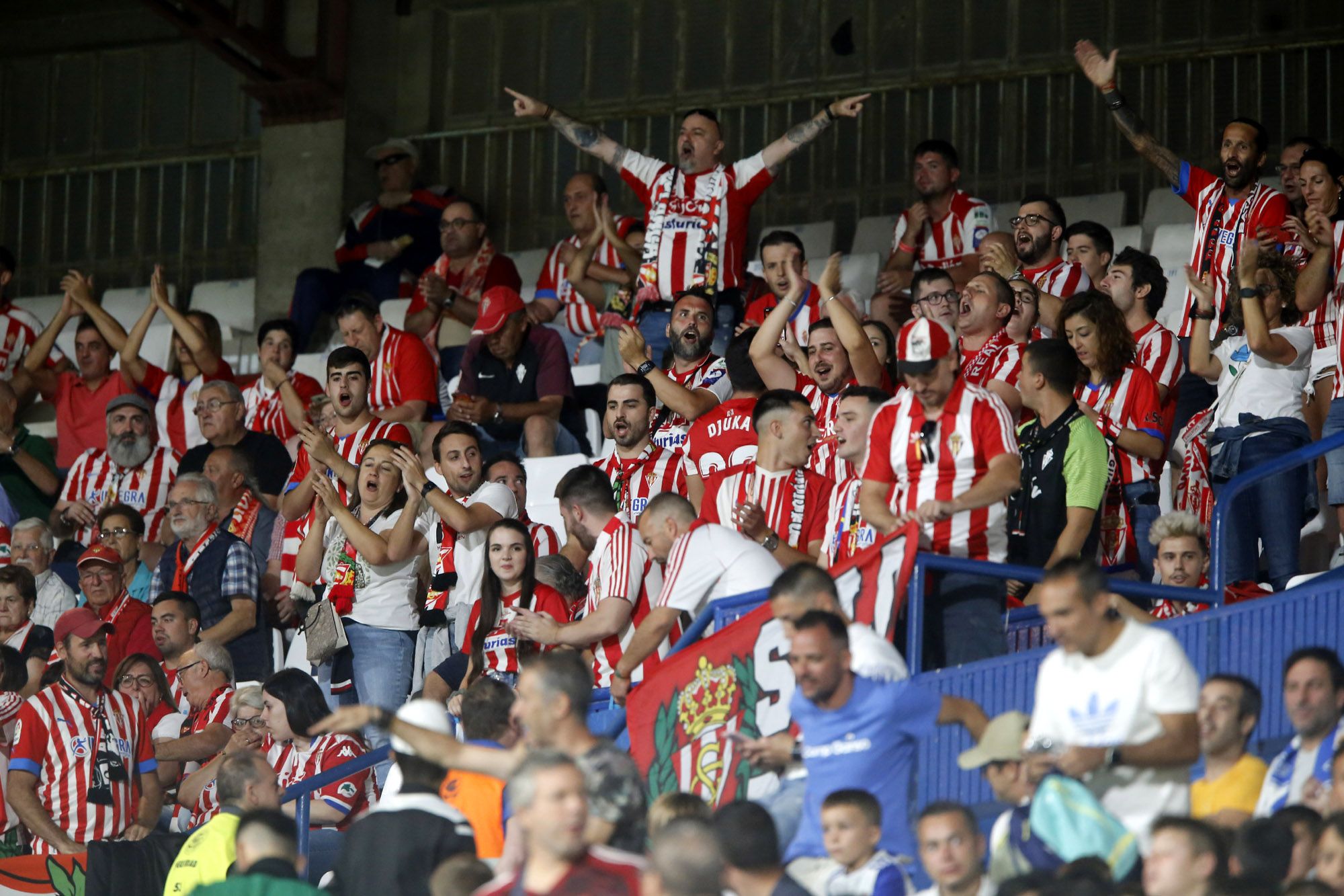 EN IMÁGENES: Así fue el partido entre el Zaragoza y el Sporting