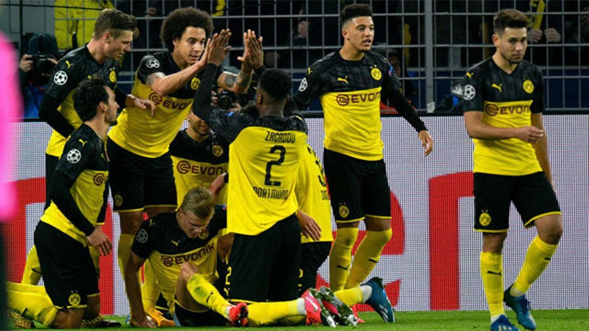 El Dortmund vence con doblete de Haaland y pone al PSG contra las cuerdas