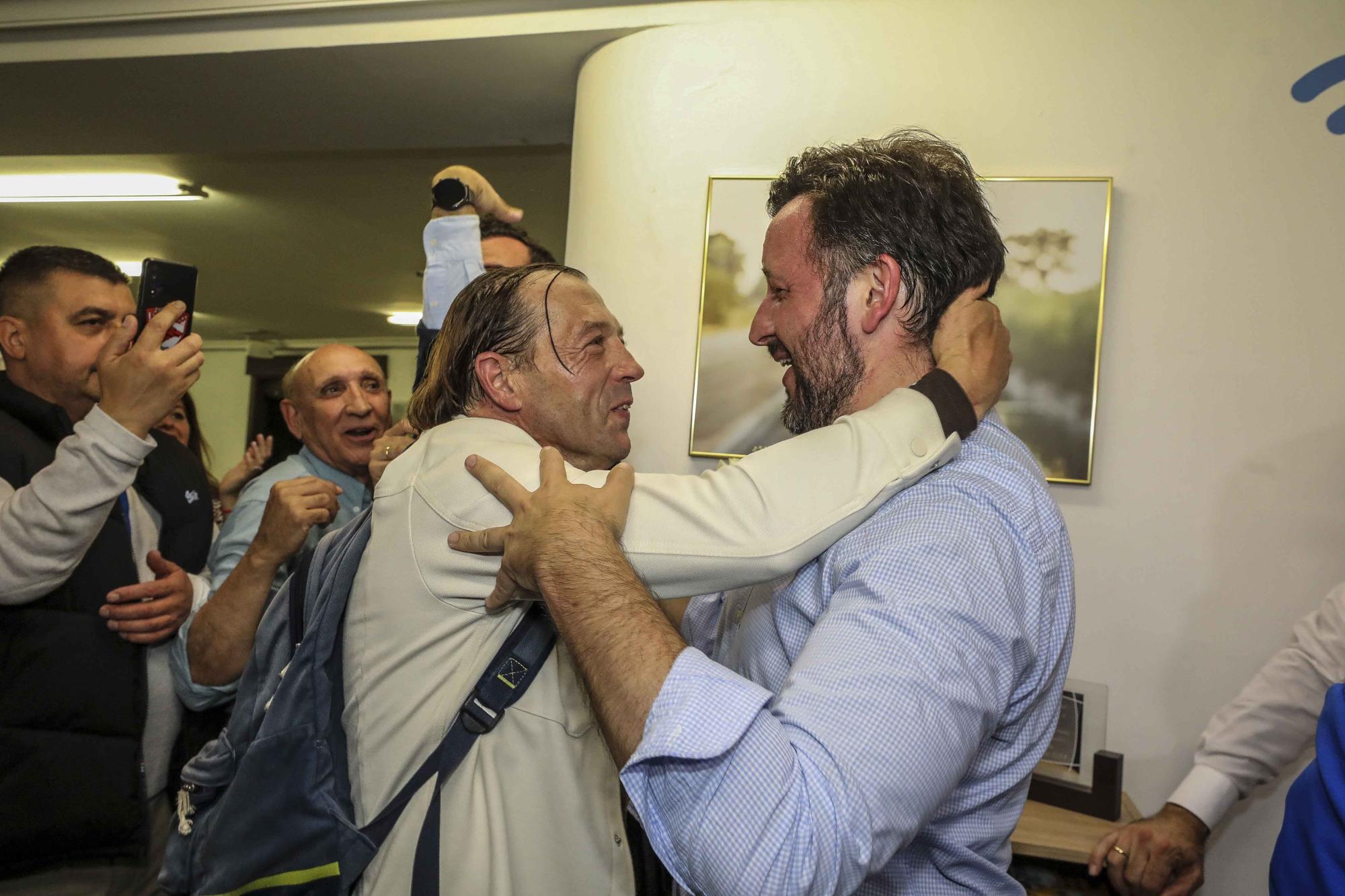 Gritos de "¡alcalde,alcalde! reciben a Pablo Ruz