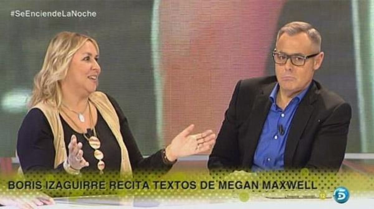 Megan Maxwell i Jordi González (’Se enciende la noche’, Tele 5).