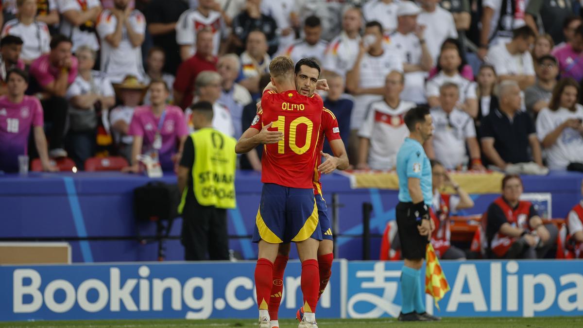 Merino y Olmo reinan en Stuttgart