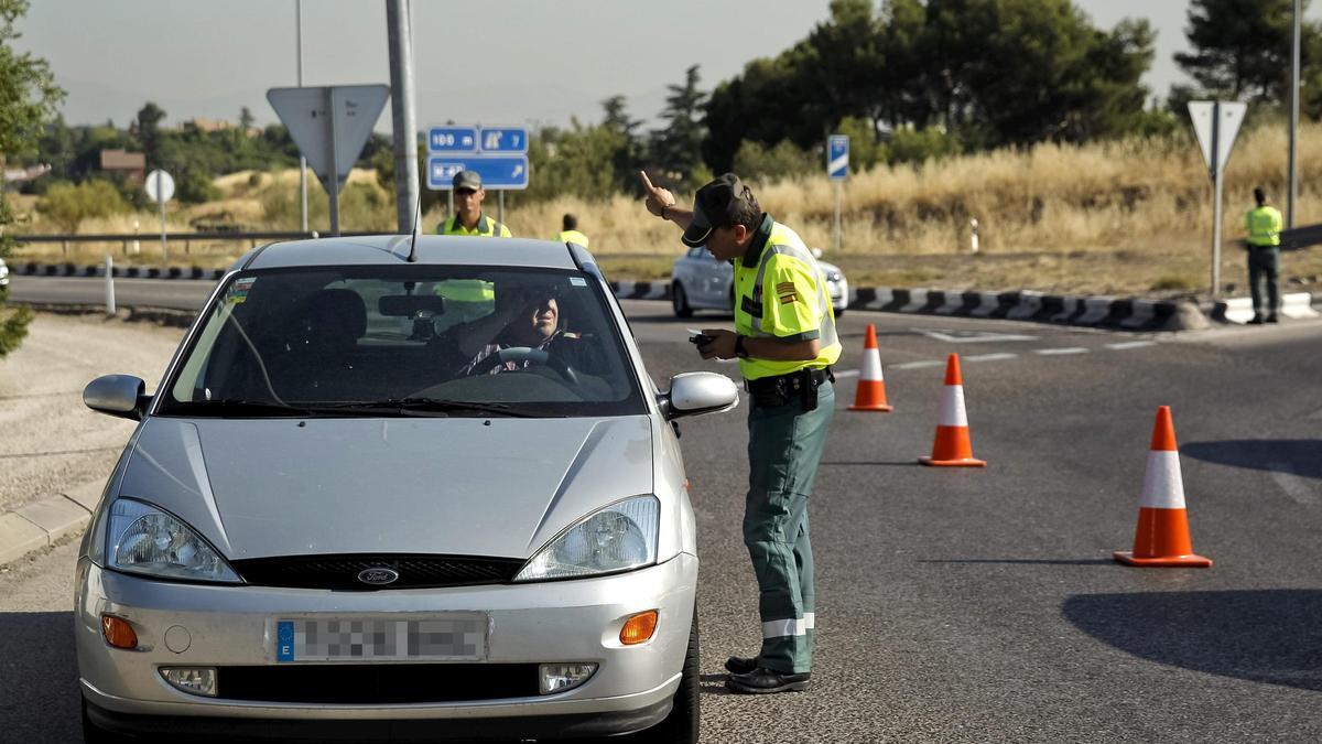 Control de la Guardia Civil