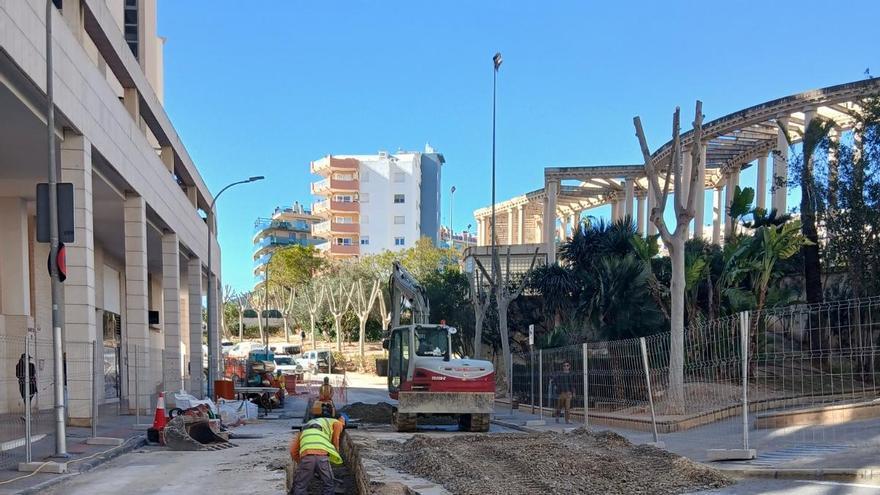 Aguas de Calpe finaliza las obras del colector de aguas pluviales en Borumbot que reducirá el riesgo de inundación en la zona