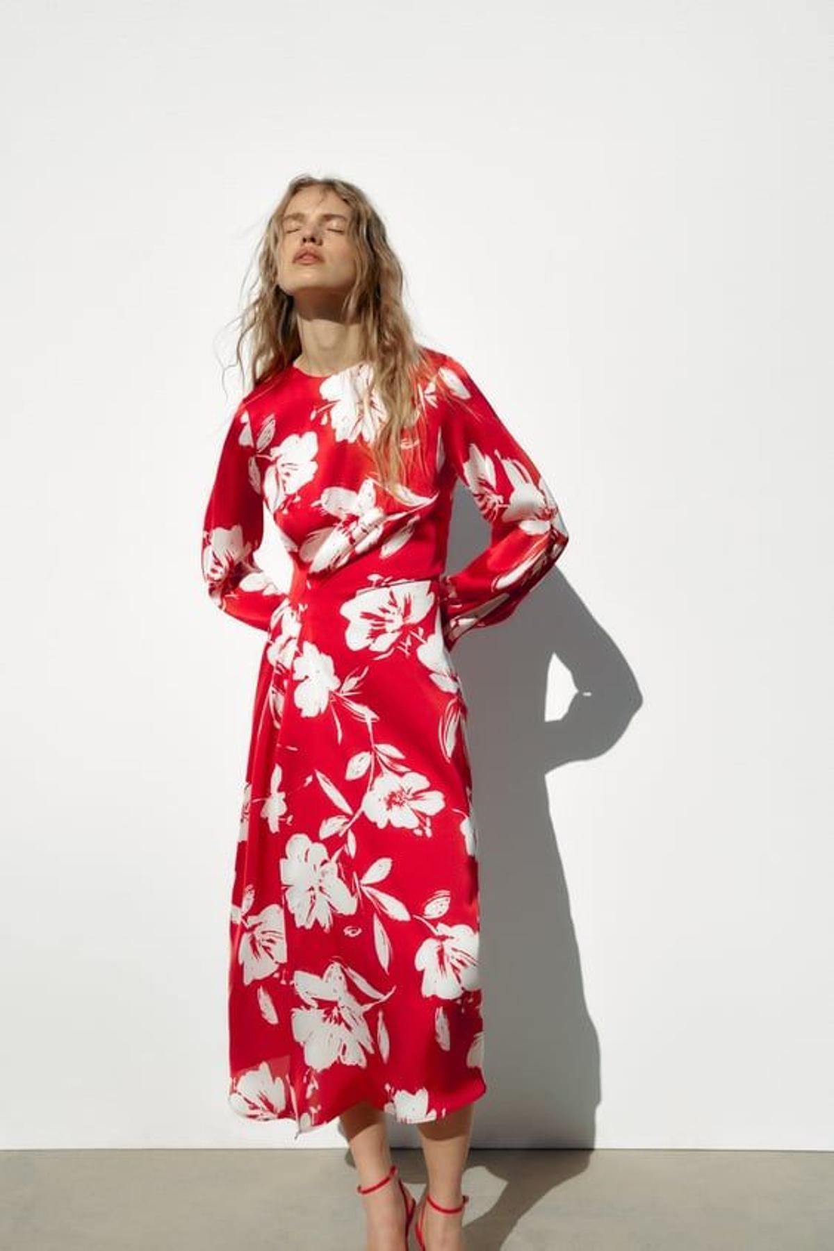 Vestidos Zara Los vestidos de flores de Zara que mejor sientan