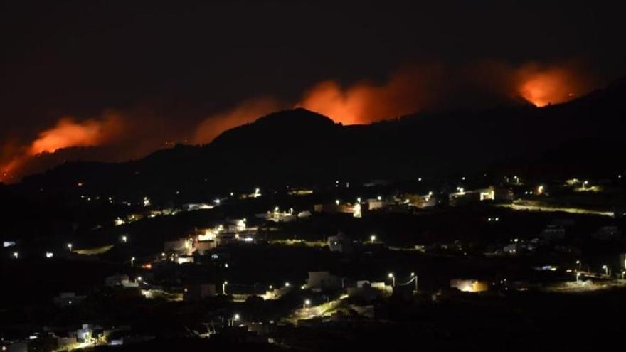 Imagen del incendio de Gran Canaria.