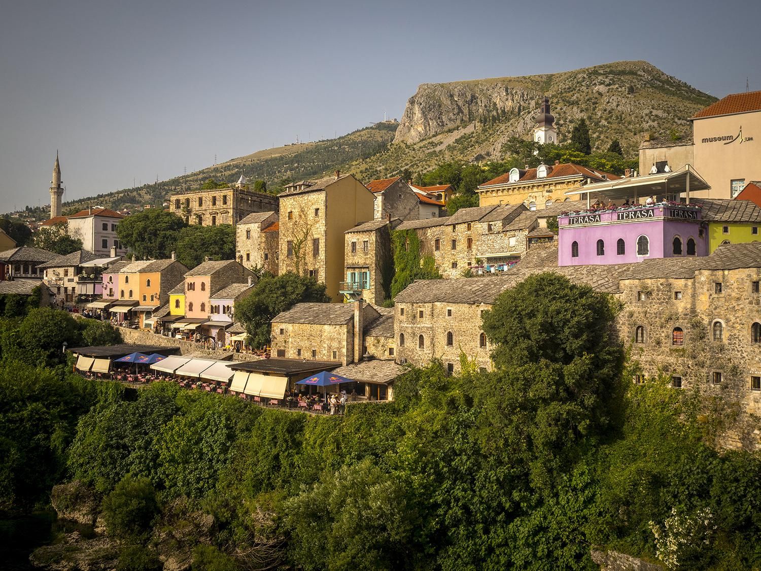 La ciudad de Mostar, en Bosnia y Herzegobina