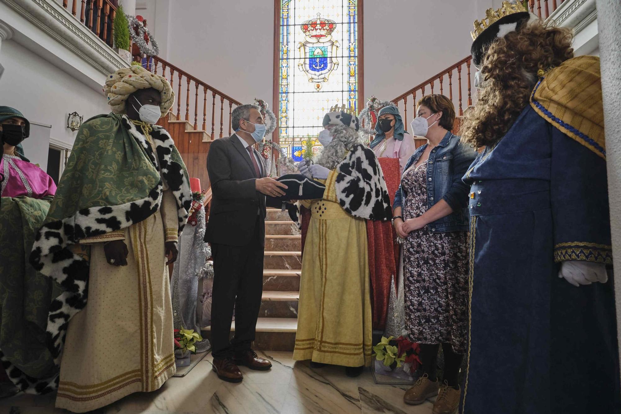 Llegada de los Reyes Magos a Arico