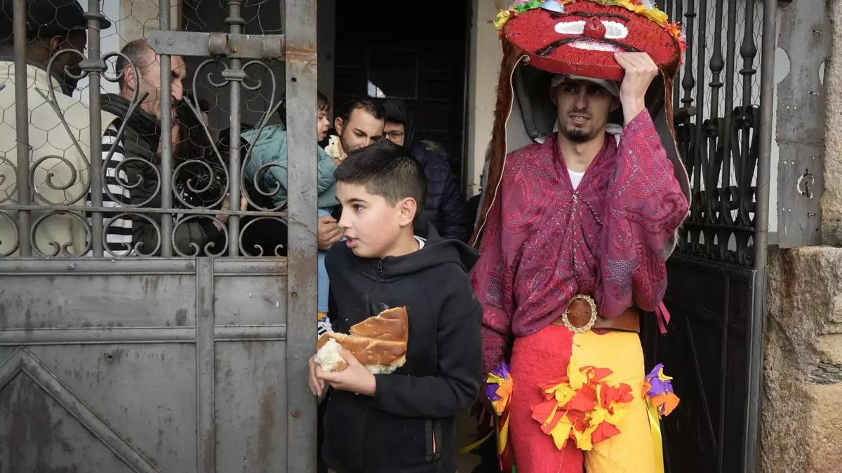 Todo al "rojo" en el Zangarrón de Reyes