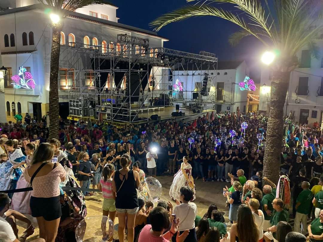 Inicio de las “Festes d’agost” en La Nucia, en imágenes