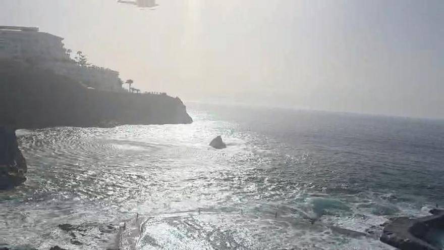 Rescate en Isla Cangrejo, en Los Gigantes