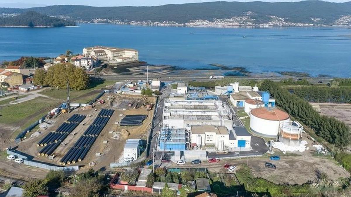 Vista aérea de la planta de Praceres