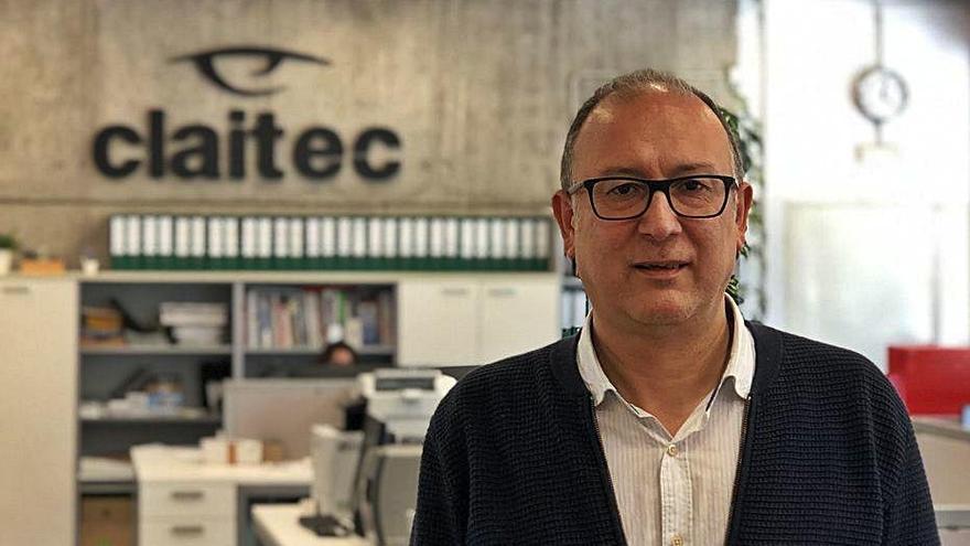 El director gerent de Claitec, Ricard Chetrit.