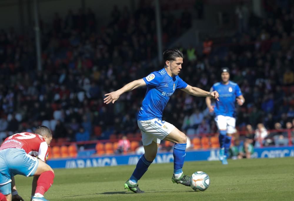 El partido del Oviedo en Lugo, en imágenes