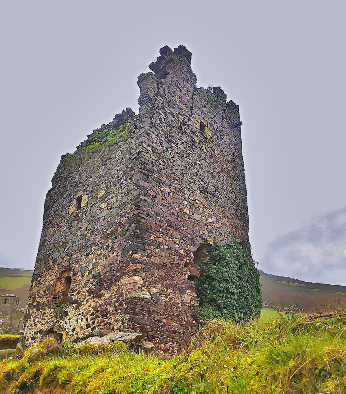 Vista actual da Torre de Torés.