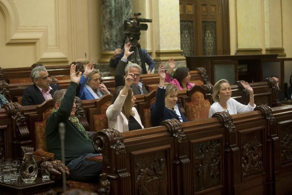 El pleno de A Coruña aprueba el Presupuesto 2016