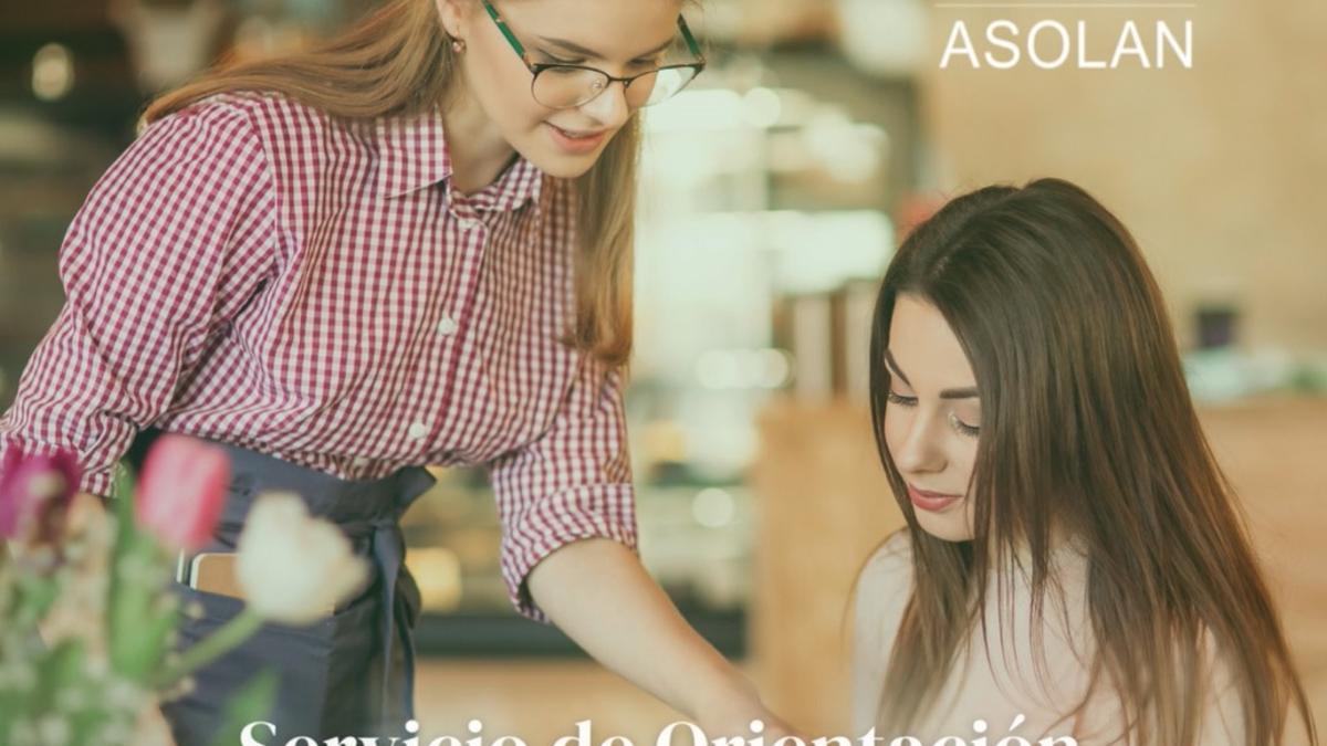 Servicio de Orientación para la Cualificación Profesional en Asolan.