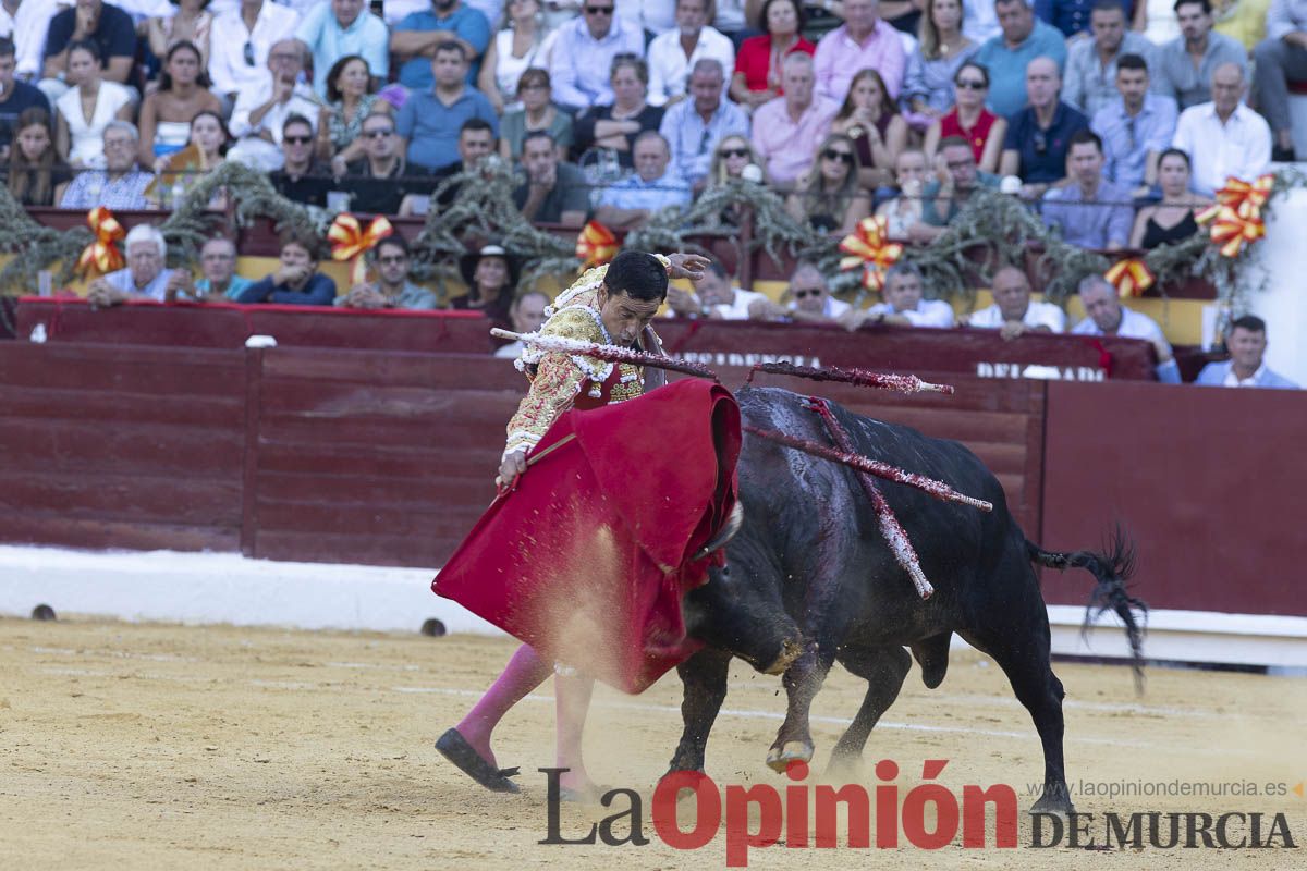 Tercer festejo de la Feria Taurina de Murcia (Talavante, Paco Ureña y Roca Rey), en imágenes