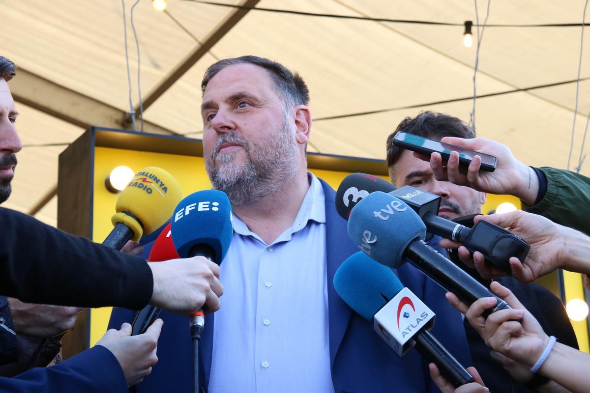 Junqueras qüestiona el cop de porta del Govern a l’acord de claredat: «Diuen coses que després no compleixen»