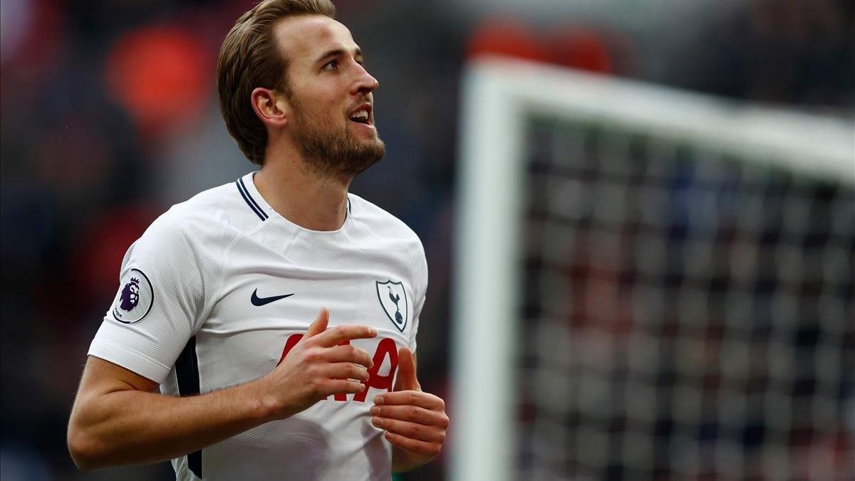 Harry Kane, durante el partido contra el Southhampton el pasado martes