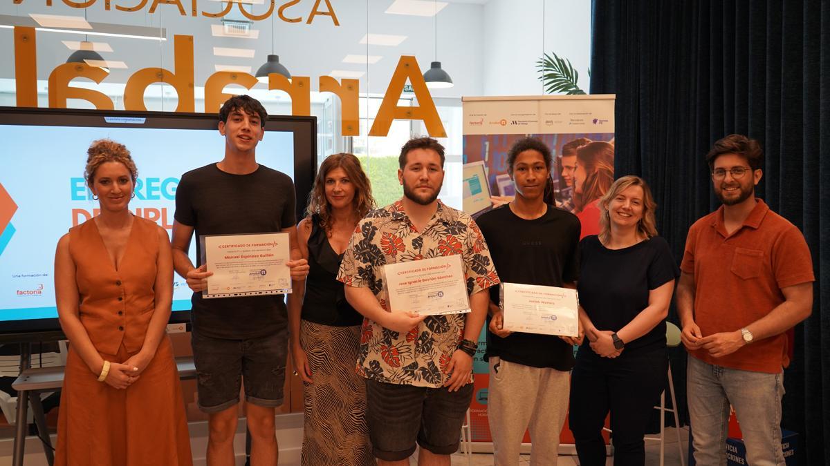 Entrega de diplomas.