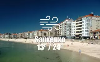 El tiempo en Sanxenxo: previsión meteorológica para hoy, viernes 31 de mayo