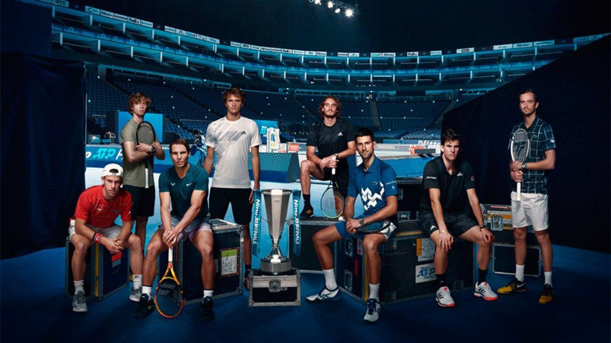 Los ocho protaagonistas de las Finales ATP