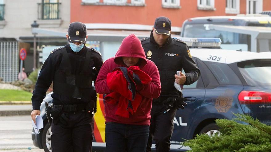 Los detenidos el lunes en el operación contra el narcotráfico en la ría de Arousa pasan a disposición judicial