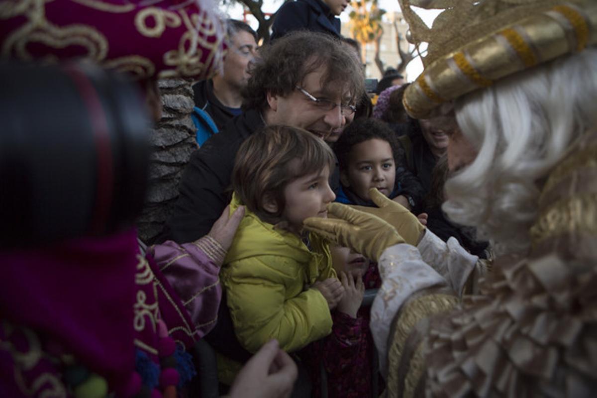 Els Reis d’Orient arriben a Barcelona.