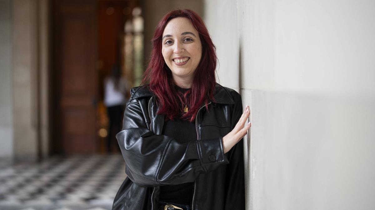 Eva López, autora del libro "Y entonces, tú", en el festival de literatura Crush Fest en Barcelona