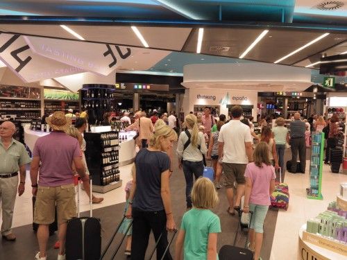 Wie riesig! Der neue Duty-Free-Bereich im Airport