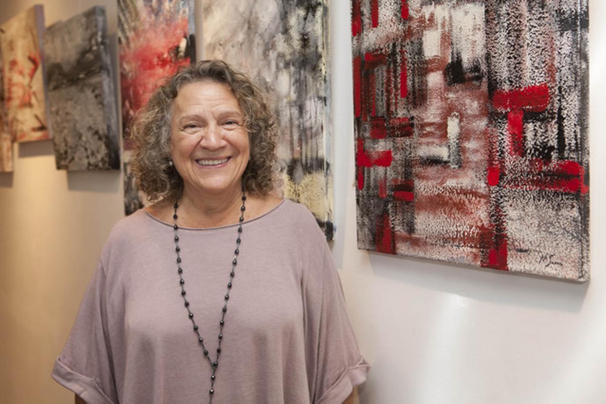 Núria Serra cedeix la seva obra en benefici del projecte de La Trobada. Núria Serra cedeix la seva obra en benefici del projecte de La Trobada.