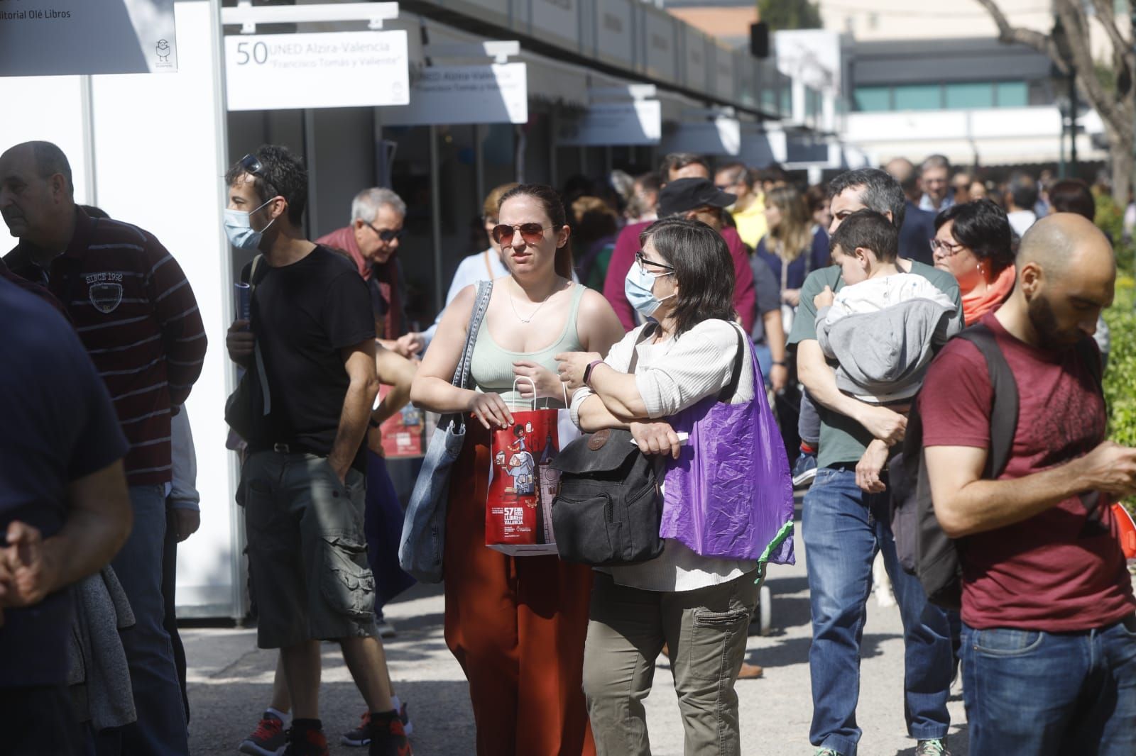 Feria del Libro en Valencia este domingo 1 de mayo