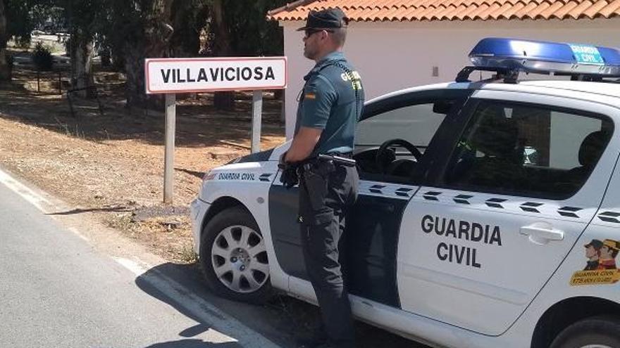 Un guardia civil libre de servicio descubre un robo de 878 kilos de piñas en Espiel