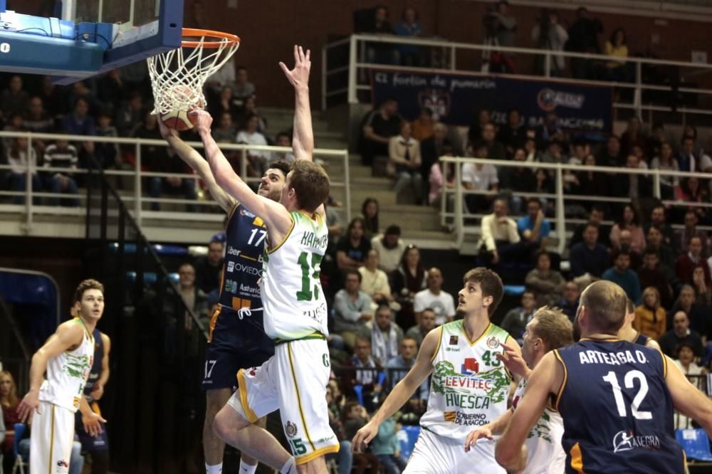 Victoria del Oviedo Baloncesto ante el Huesca