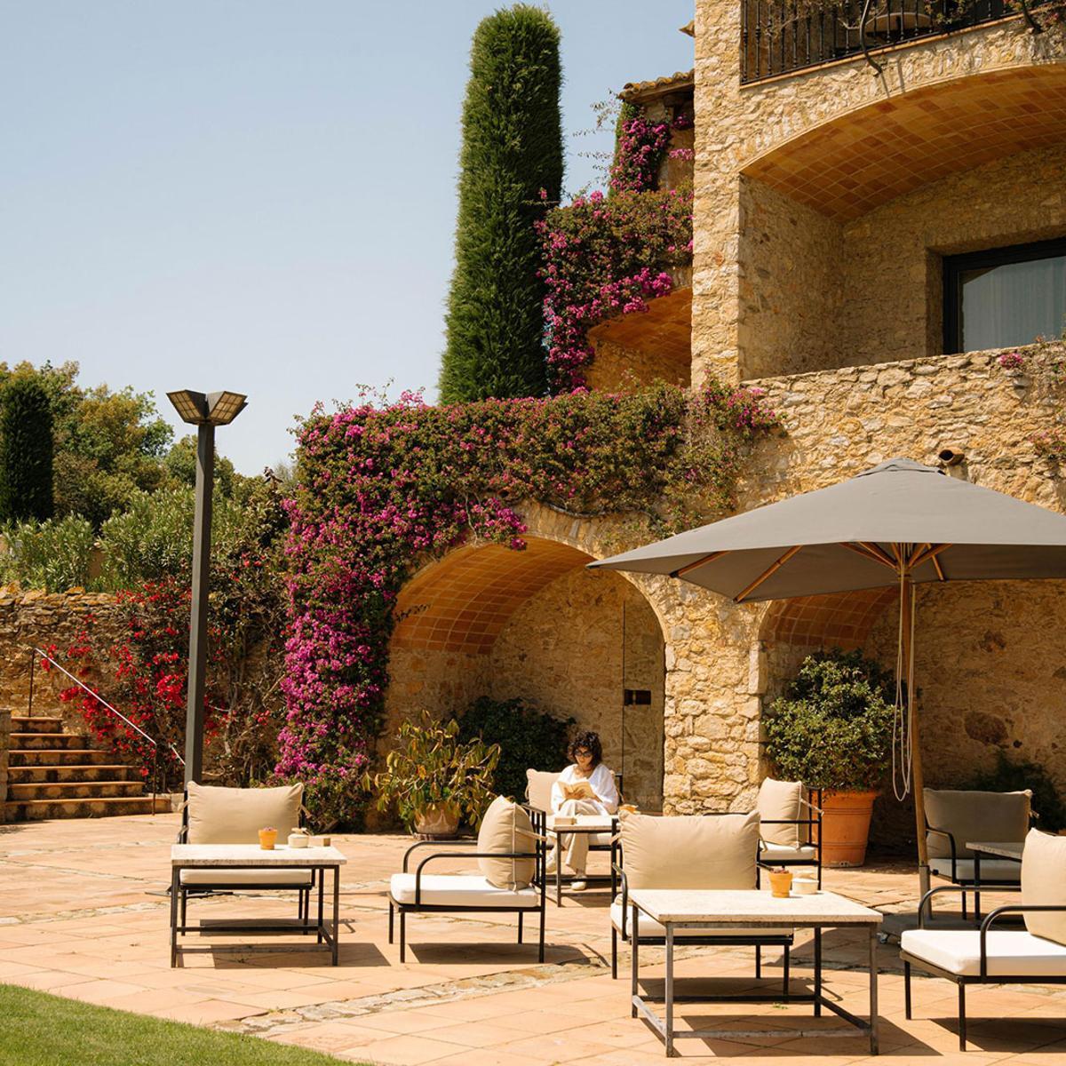 Una zona de Mas de Torrent Hotel.