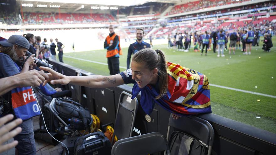 Champions femenina | FC Barcelona - Wolfsburgo, en imágenes