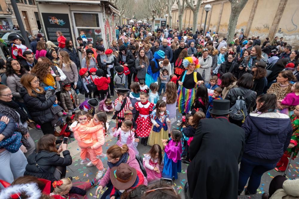 Carnaval: Palma se llena de gente un año más por Sa Rueta 2020