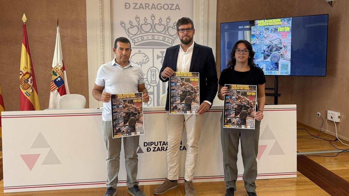 Presentación de la programación para la recreación histórica de la Batalla del Ebro
