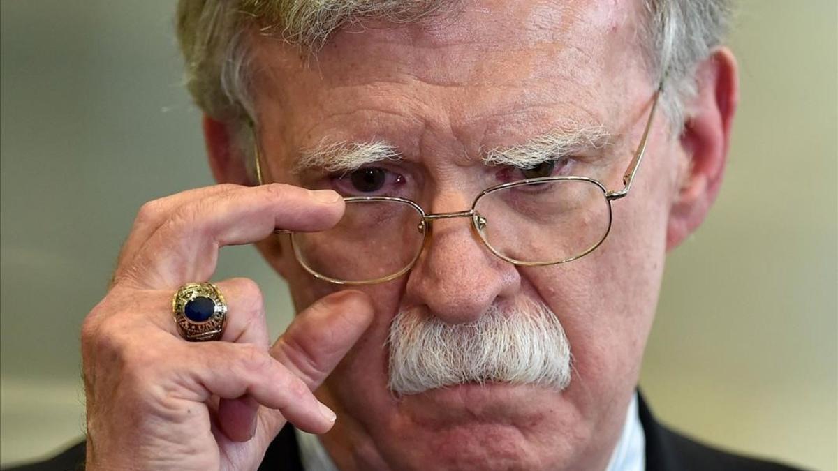 John Bolton, exjefe de Seguridad Nacional de EEUU.