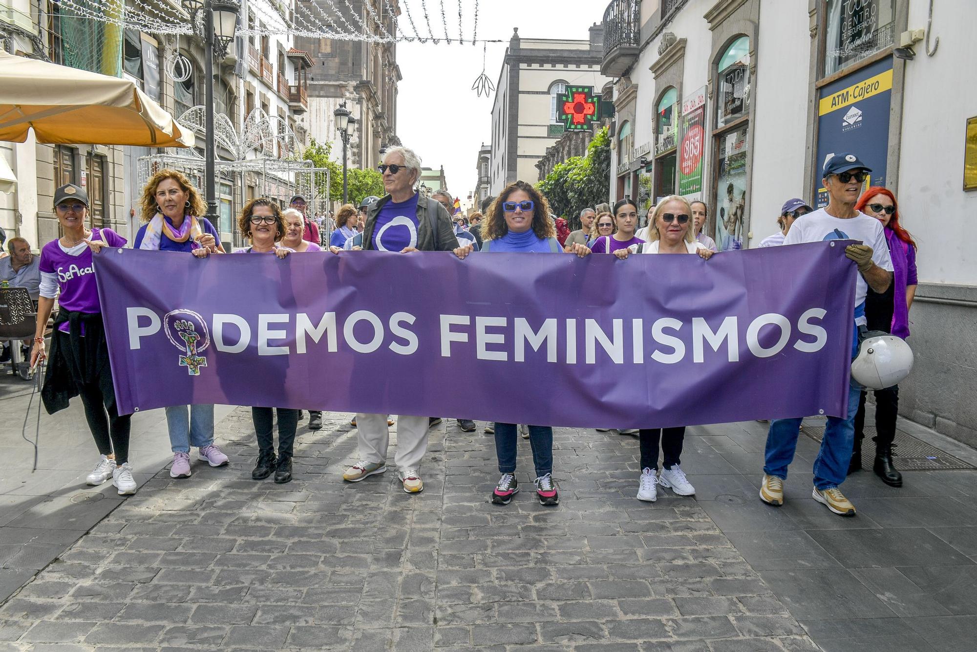 Manifestación del 25N contra la violencia machista