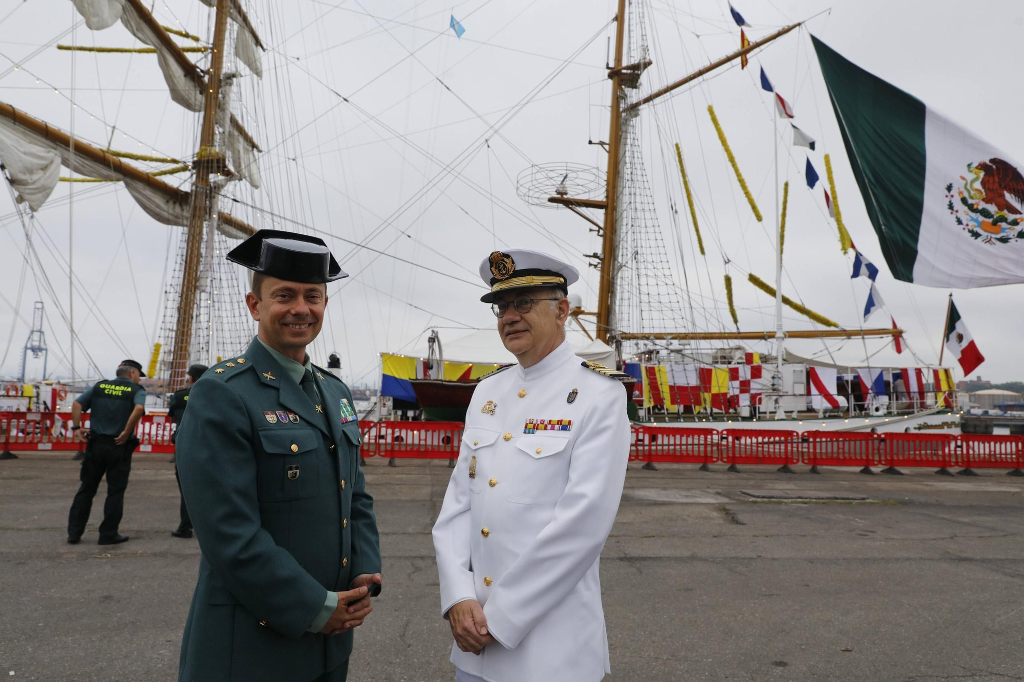 En imágenes: Así es el «Cuauhtémoc», el imponente barco de México que acaba de llegar a Gijón