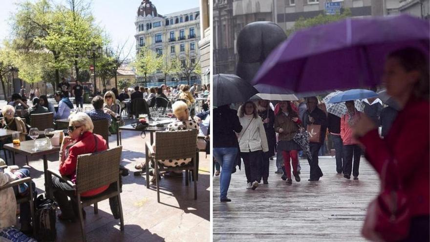 Asturias pasará en 48 horas del verano al invierno: la AEMET alerta de chaparrones y caída de temperaturas para el fin de semana, después de rozar los 29 gados este miércoles