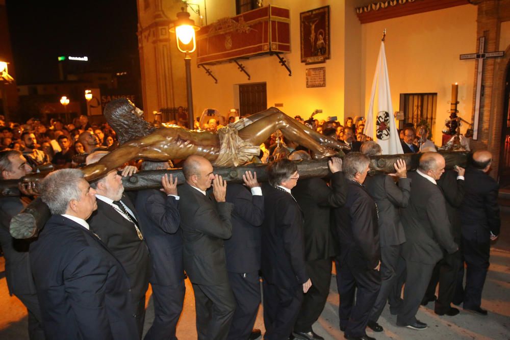 Vía crucis con el Cristo de la Buena Muerte