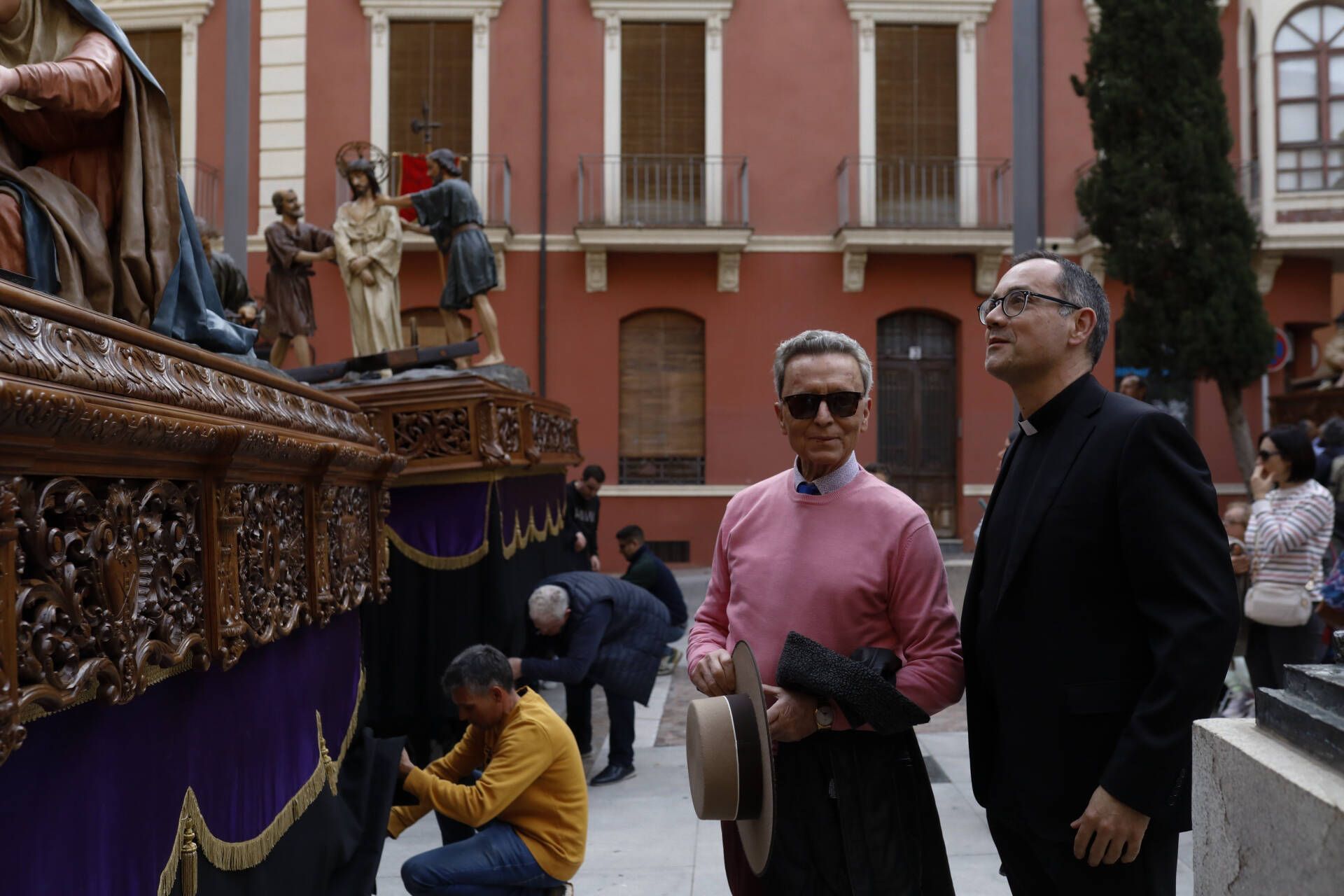 Inauguración del I Encuentro internacional de capellanes y sacerdotes taurinos, en Zamora, con la presencia del maestro José Ortega Cano.