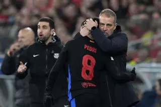 Pedri: "Nos vamos satisfechos, pero queda la mitad del trabajo"