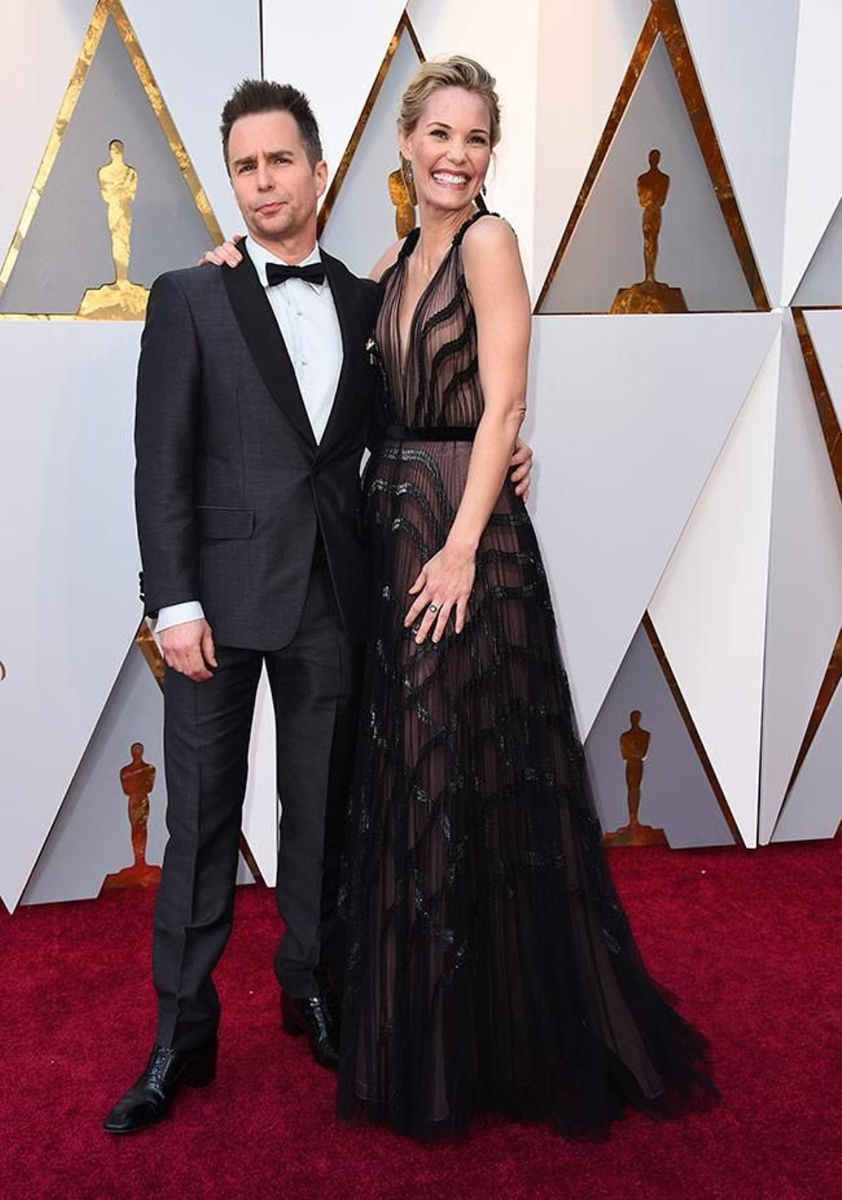 Premios Oscar 2018, Sam Rockwell y Leslie Bibb