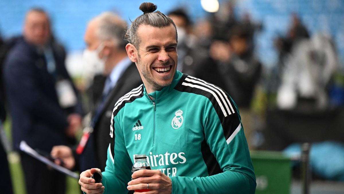 La reacción de Bale durante la celebración del Real Madrid está dando mucho de qué hablar... ¿Se alegra?